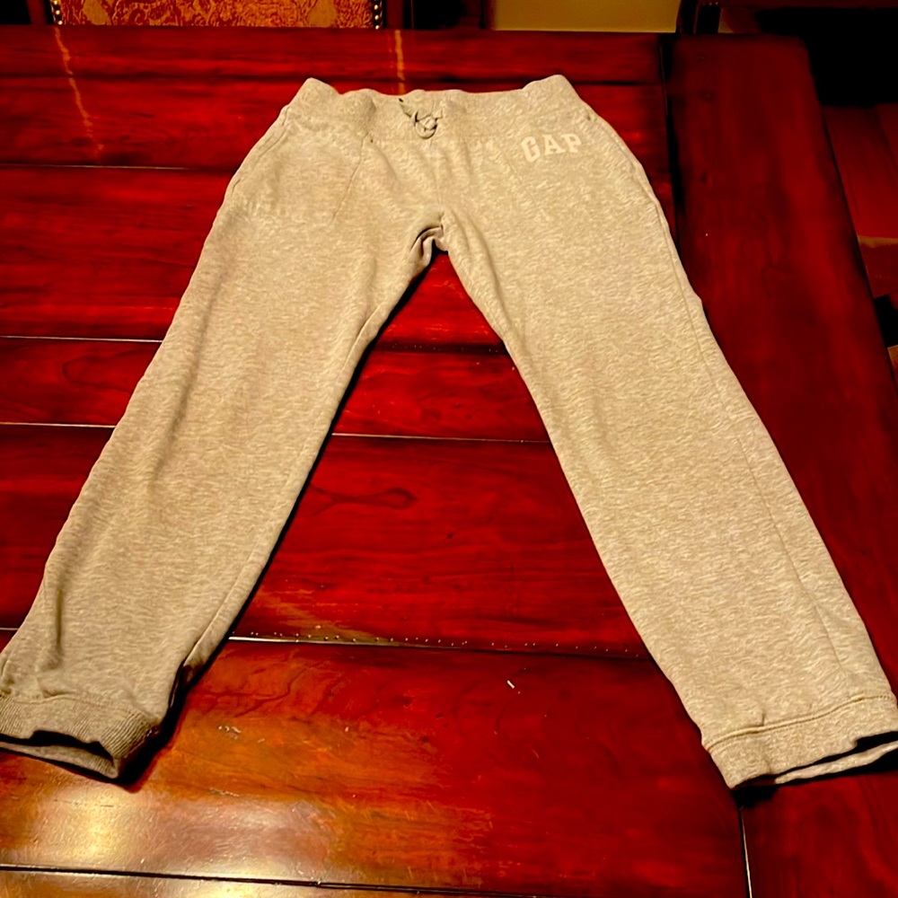 Gap kids girls gray like new jogger sweatpants